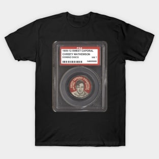 1909-12 Sweet Caporal Domino Discs - CHRISTY MATHEWSON T-Shirt